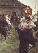 Anders Zorn Midsummer Dance (nn02) oil painting artist